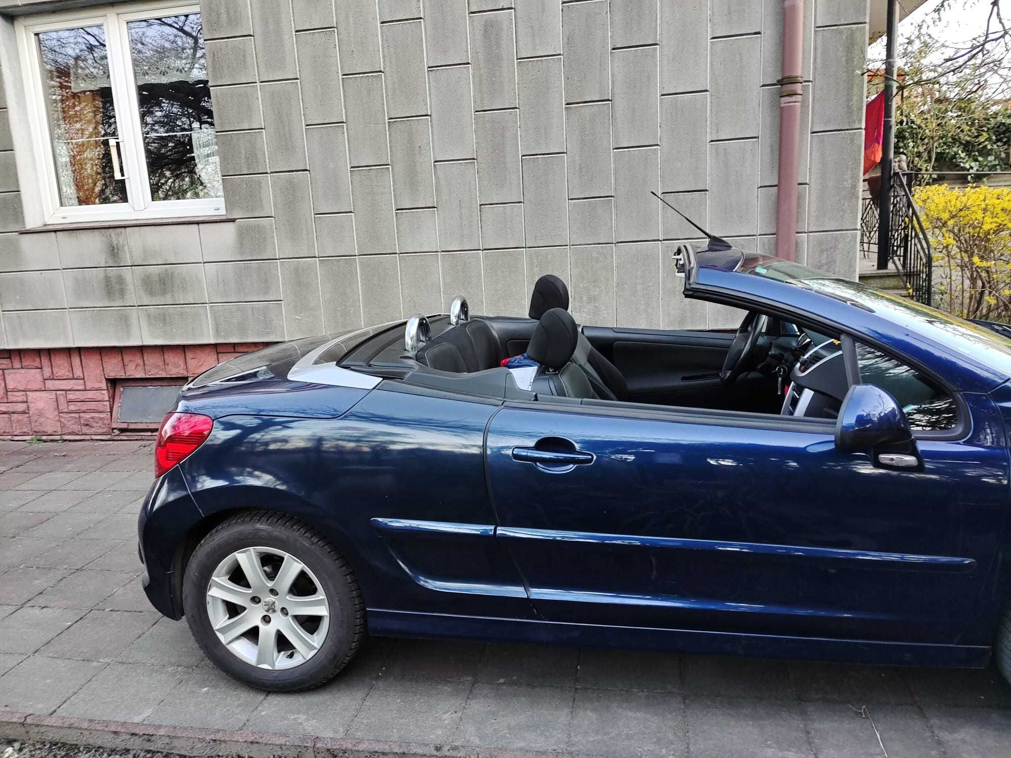 Peugeot 207 CC 1.6 Benzyna • Cabrio • 2009 • 173 000 km