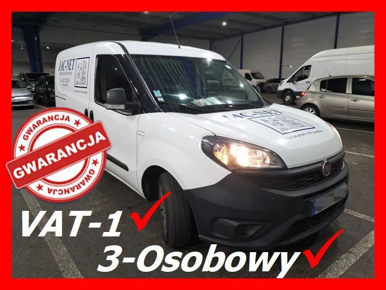 Fiat DOBLO  L1H1 Klima #3 Osoby# Tempomat  Faktura 23%  VAT-1