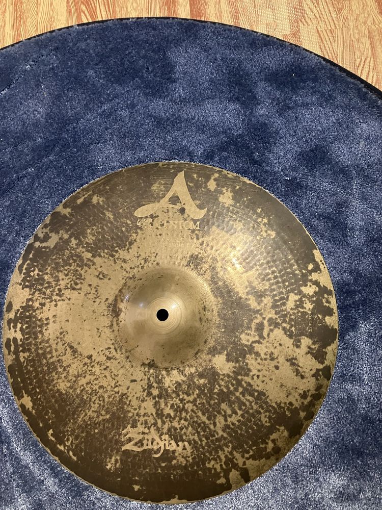 Zildjian/crash A custon 15 hi hat quick beat 14