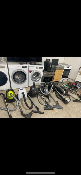 Пилосос порохотяг з Німеччини будівельний садовий з європи  колбовий