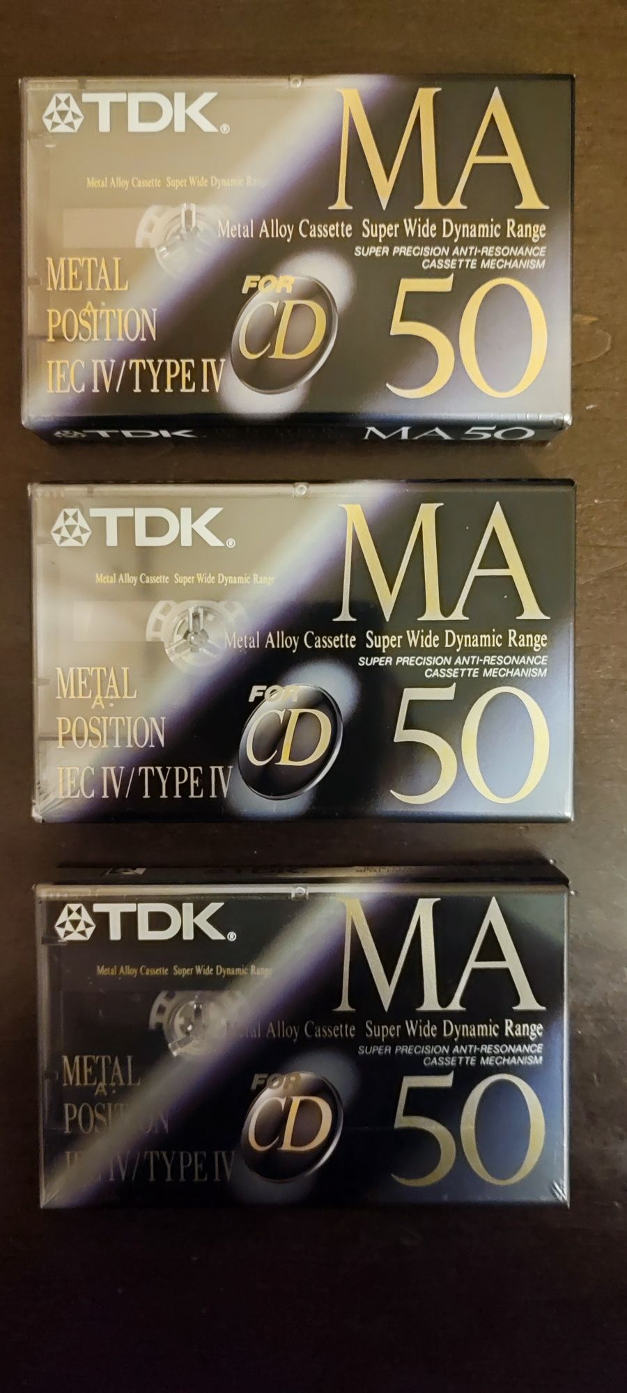 Аудиокассеты TDK MA 50 1994