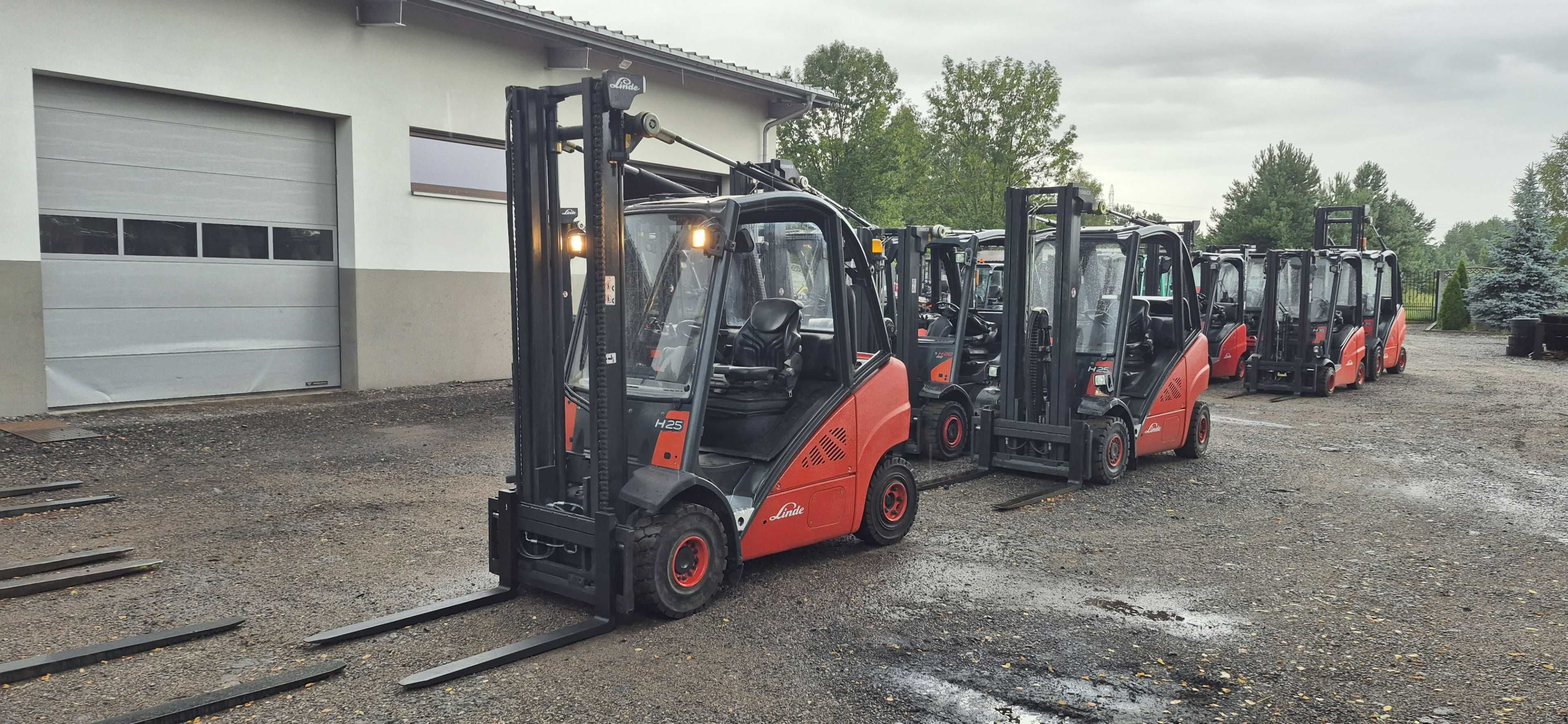 Wózek Widłowy Linde H25T - Rok 2010 - dozór UDT 03.2026 - Stan BDB