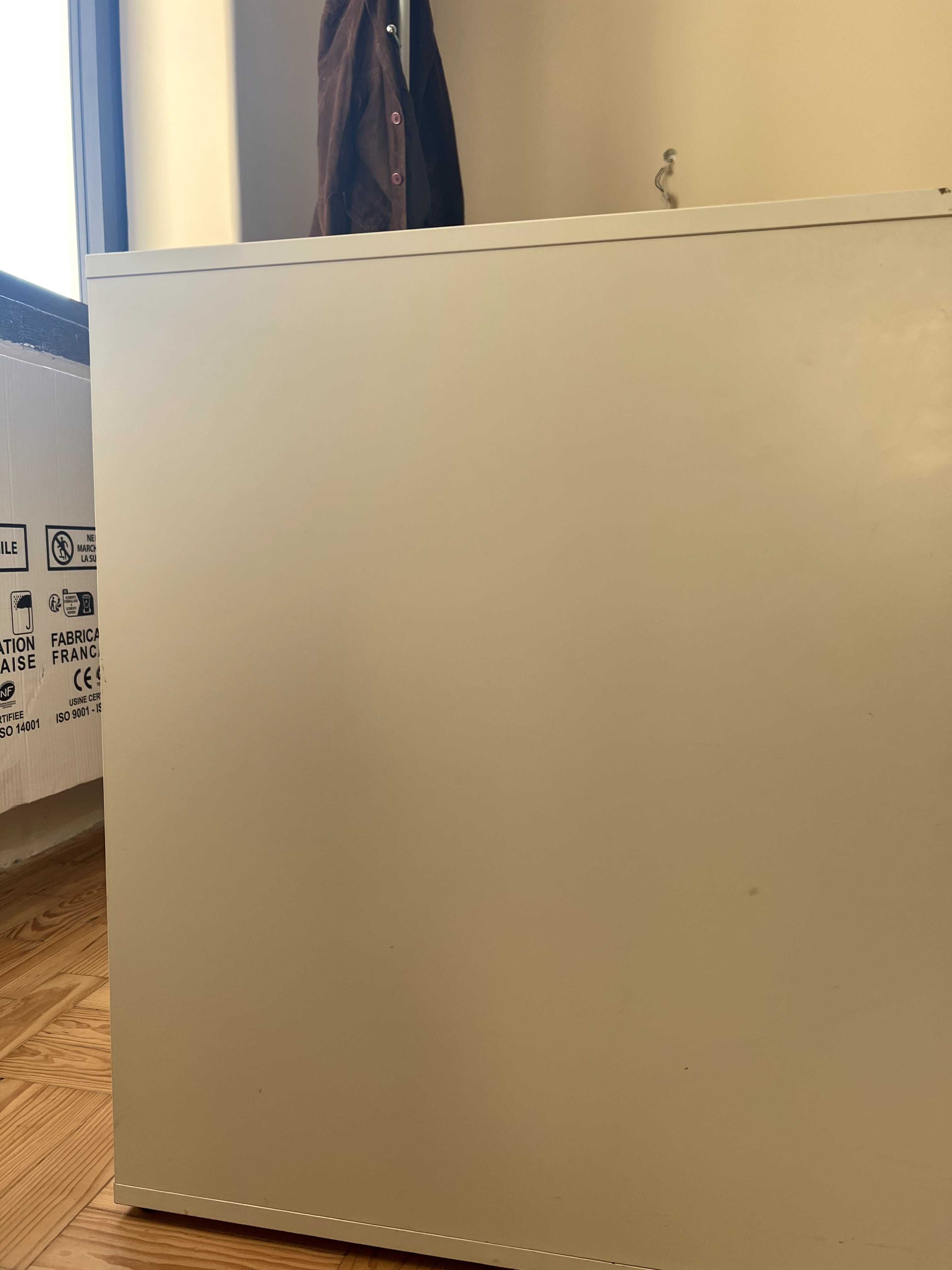 2 Blocos Gavetas e Porta ALEX IKEA Branco 36x70cm