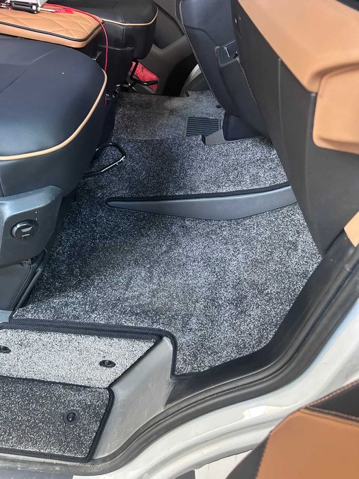 Коврики в салон ворсовые для Volkswagen Crafter 2017-2025 EVA / Гума