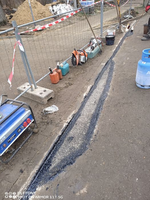 Naprawa dziur w asfalcie,łatanie dziur