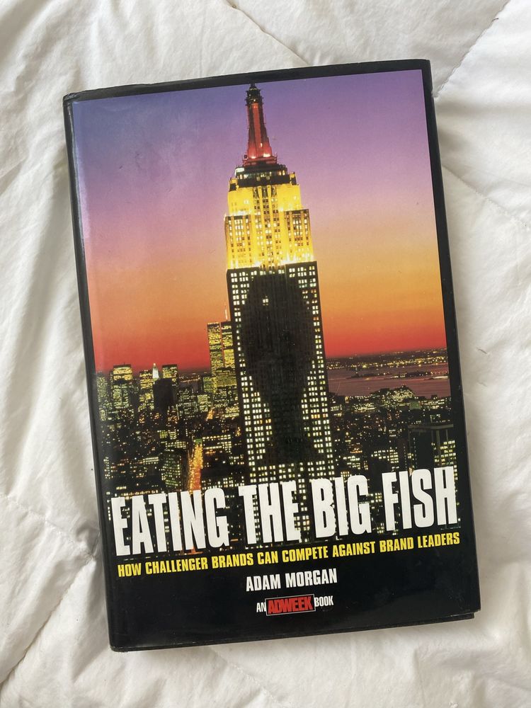 Livro de marketing Eating The Big Fish
