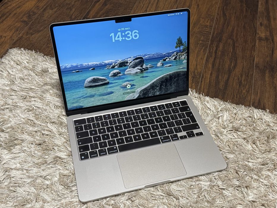 Ноутбук Appe MacBook air m3 16 256 silver, гарний стан. На гарантії!