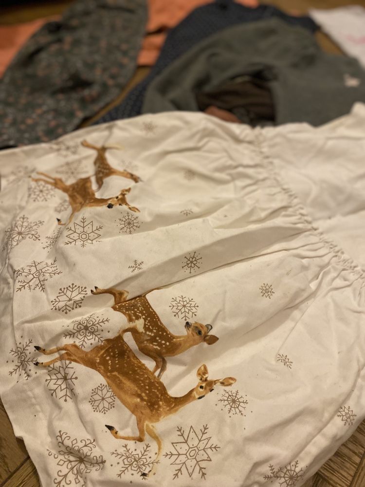 15 używanych ubranek dziewczęcych: H&M Smyk GAP 110 i 116 spodnie