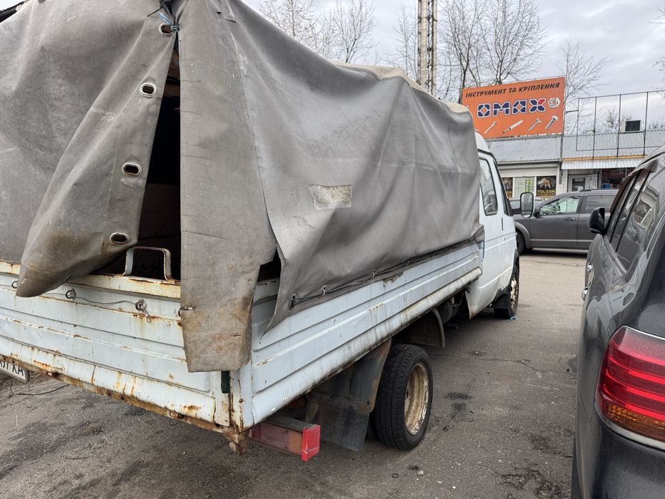 Газель 406 дует тент 33023 бортова