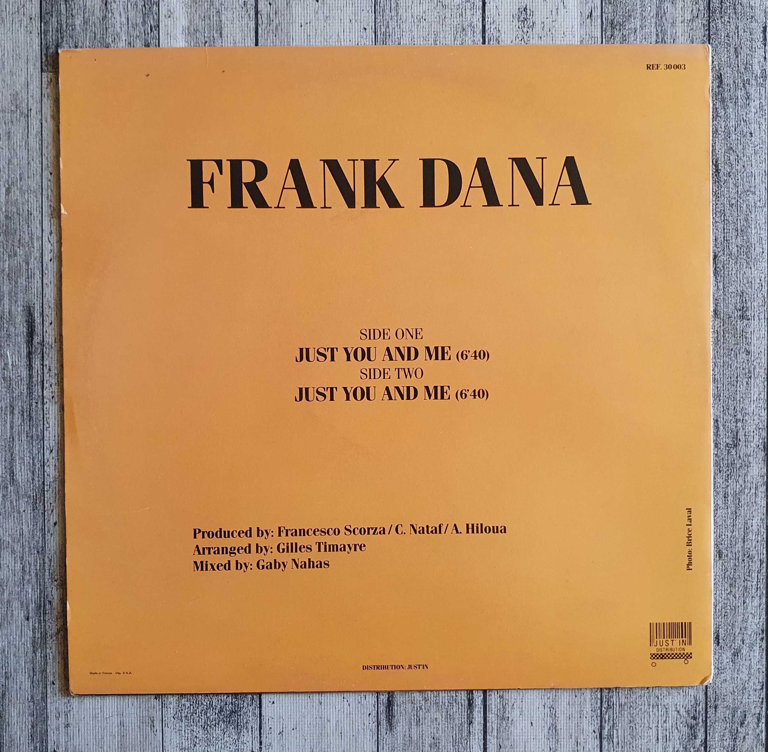 Frank Dana Just You And Me Italo Disco Maxi Single 12