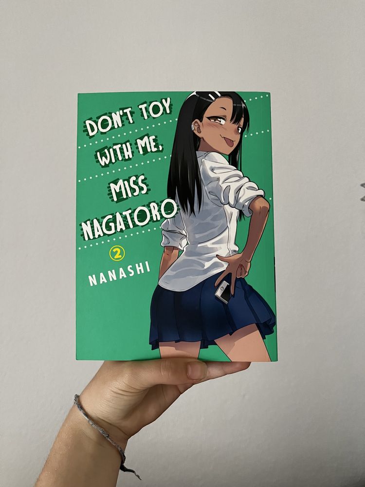 Mangá don’t toy with me miss nagatoro vol.1 e 2