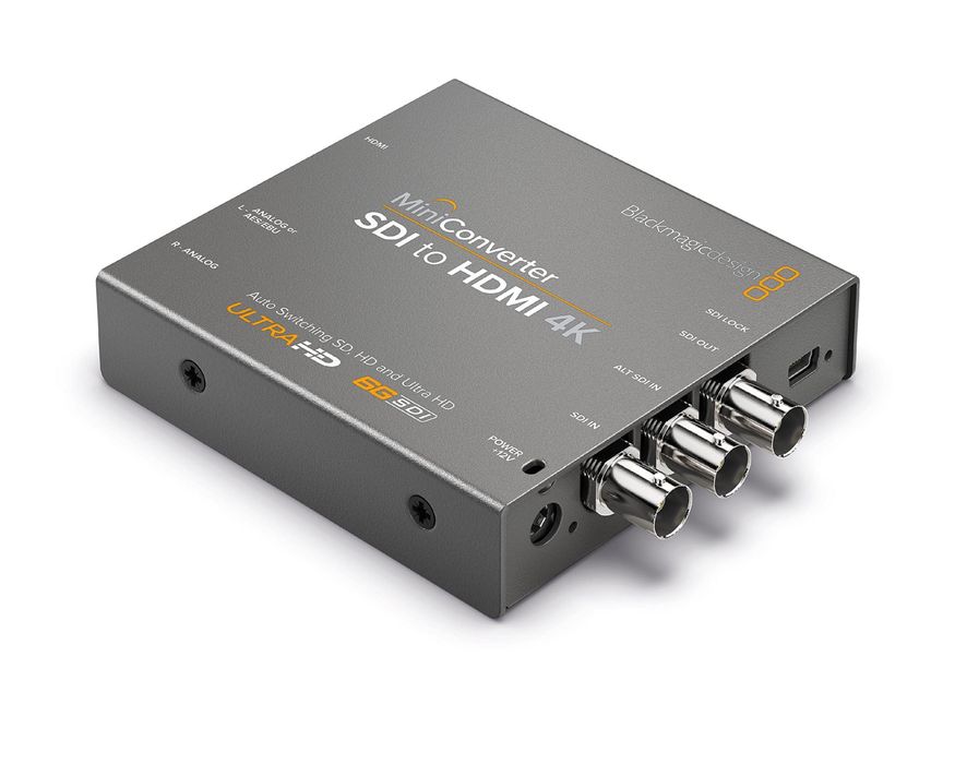 Конвертер mini SDI to HDMI 4K адаптер