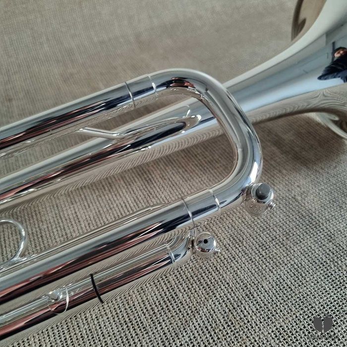 trąbka Jaeger New York tuned by Dr. John Diamond, srebro! gamonbrass