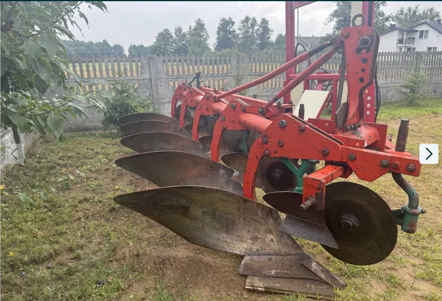 Plug obrotowy kverneland lemken zagonowy