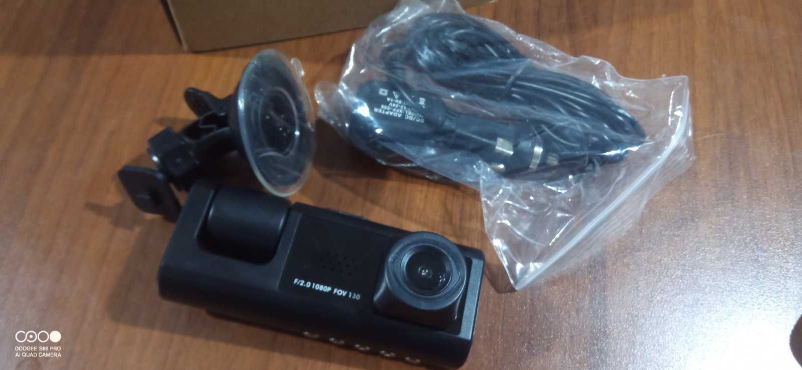 Відеореєстратор з Ідвома камерами 1080