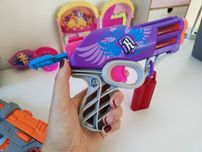 Pistolet Nerf Rebel plus przybornik dohvinci