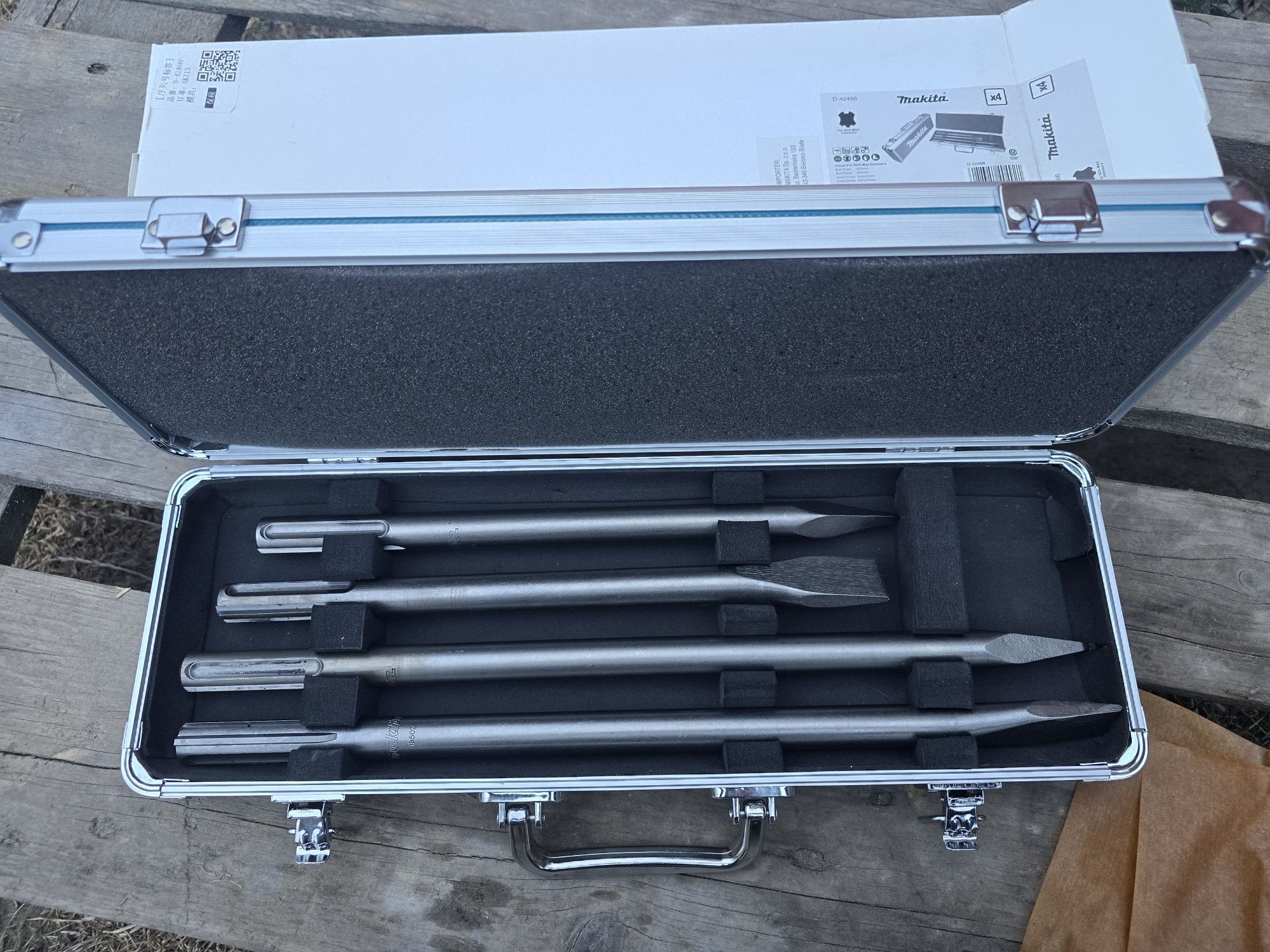 Makita zestaw dlut SDS Max D-42466 Walizka