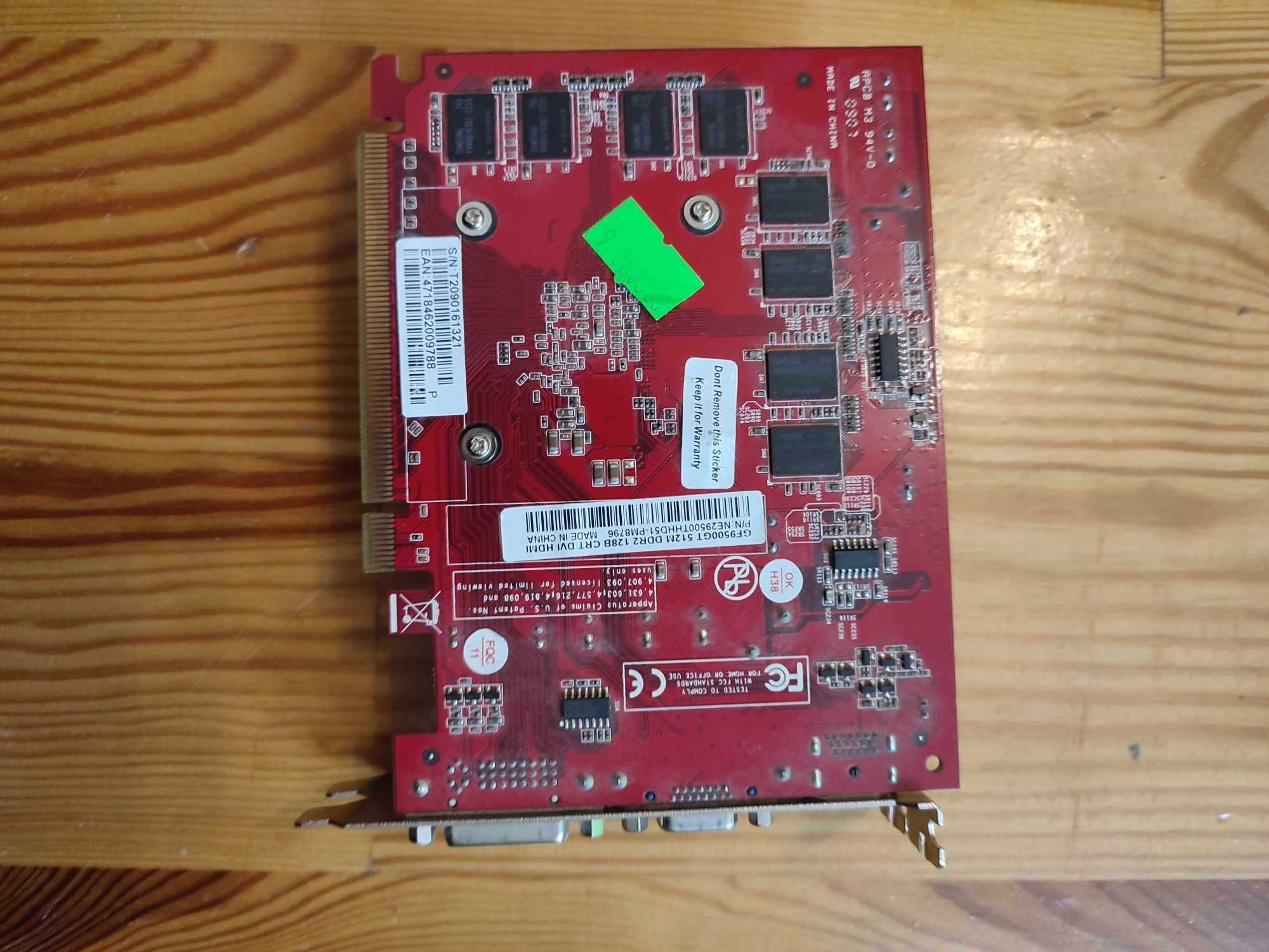 Karta Graficzna Gainward NVIDIA GEFORCE 9500 GT 512MB