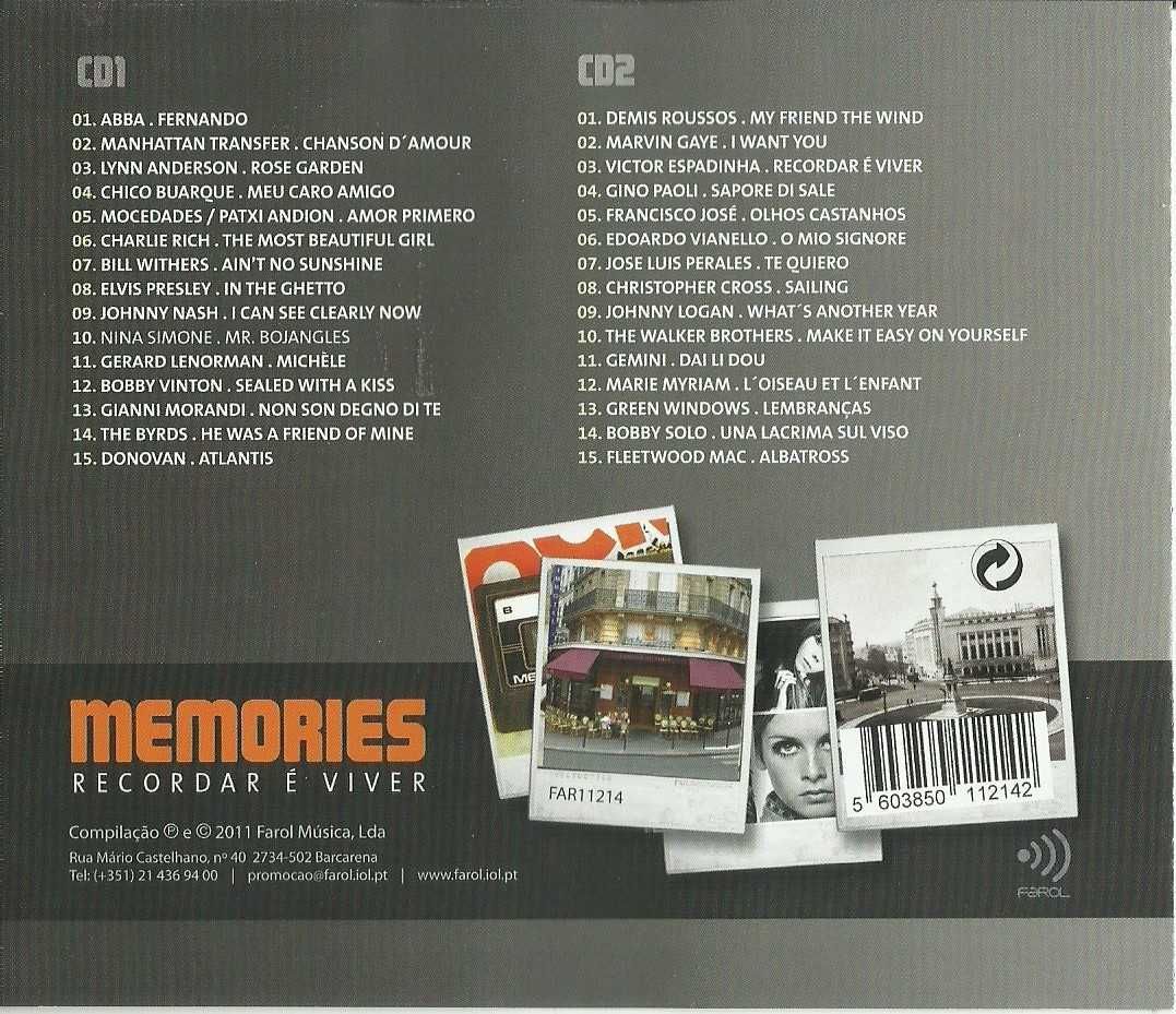 Memories: Recordar é Viver (2 CD)