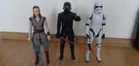 Figurki STAR WARS HASBRO StormTrooper, Kylo Ren, Rey (jedi training)