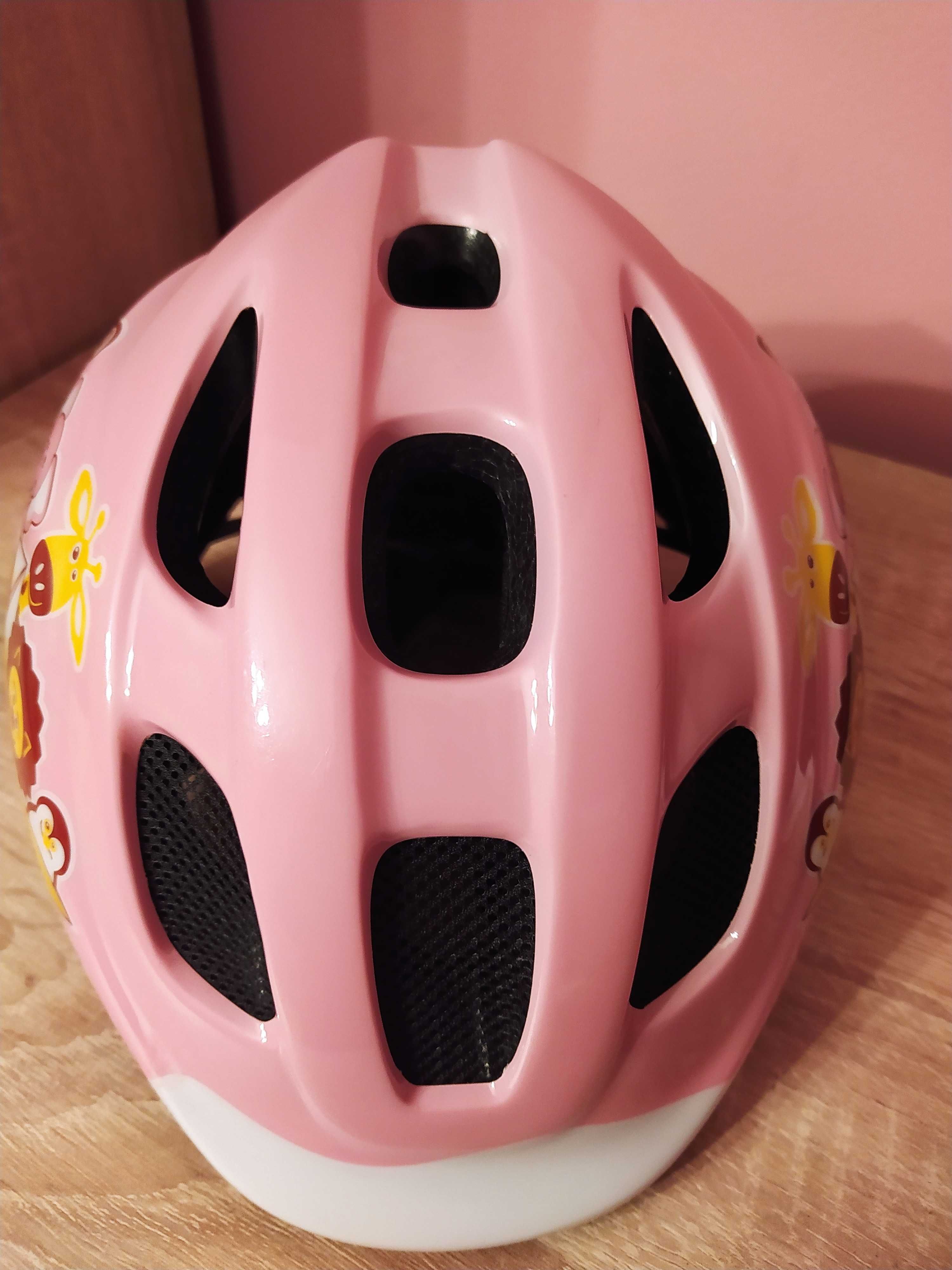 Kask rowerowy dla dziewczynki