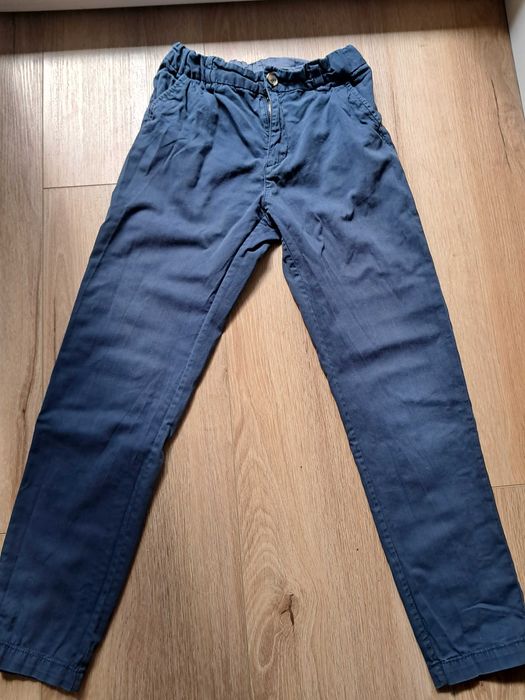 Spodnie chłopięce H&M 140 granatowe