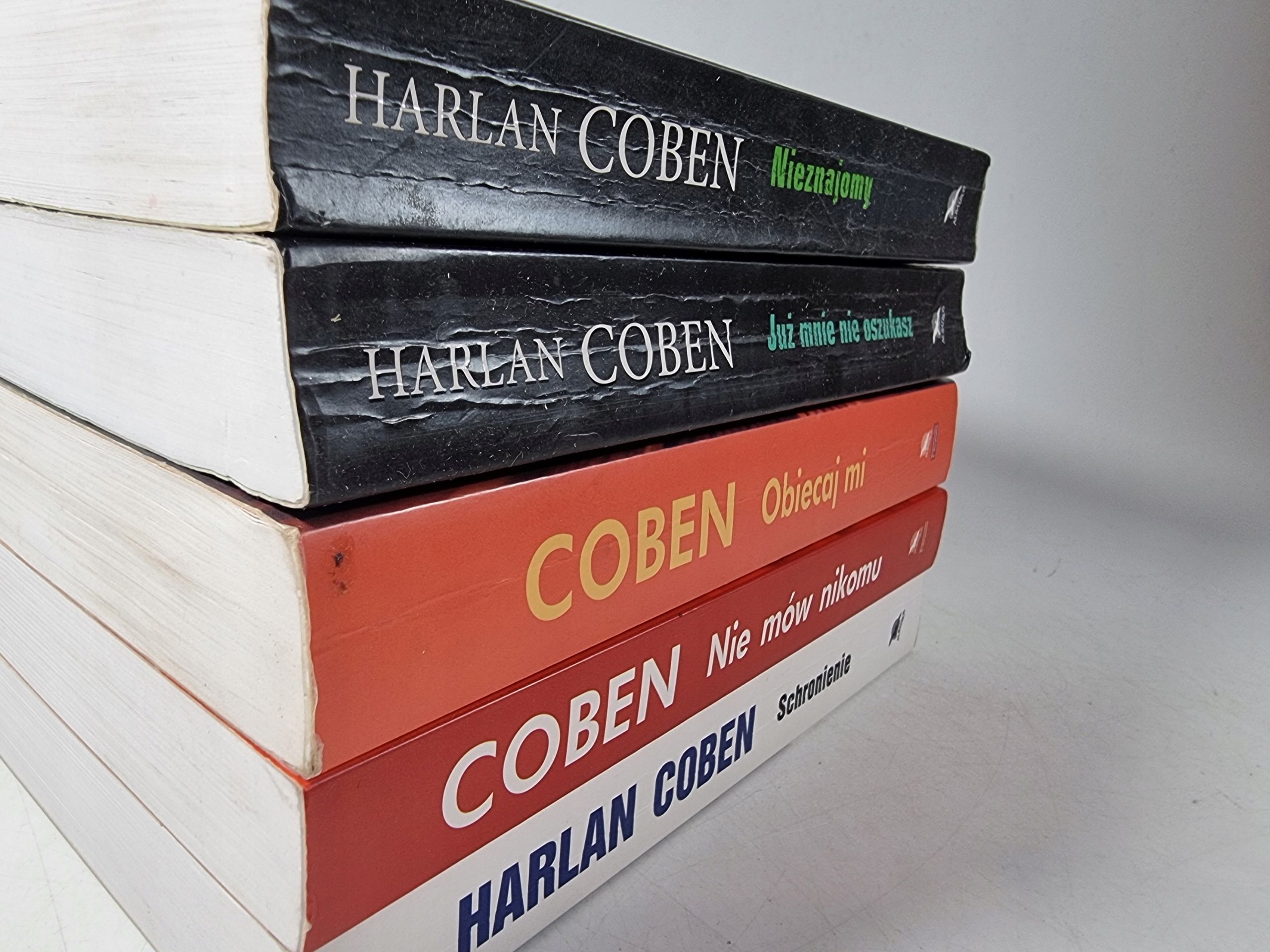 Harlan Coben / zestaw 5 książek / Kryminał