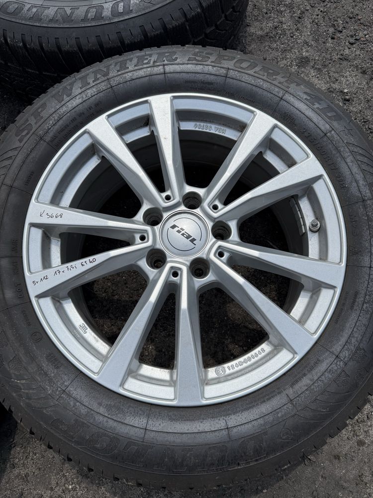 Felgi aluminiowe 5x112 17x7,5j et40 Vw Skoda Audi Mercedes Bmw