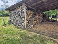 Twarde drewno sezonowane łupane 105m