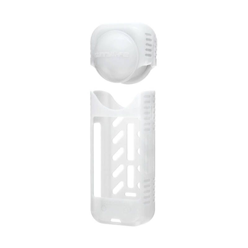 Etui Silikonowe Sunnylife Do Insta360 X4 Osłona Obiektywu Białe