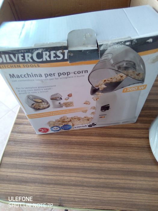 Máquina de fazer pipocas