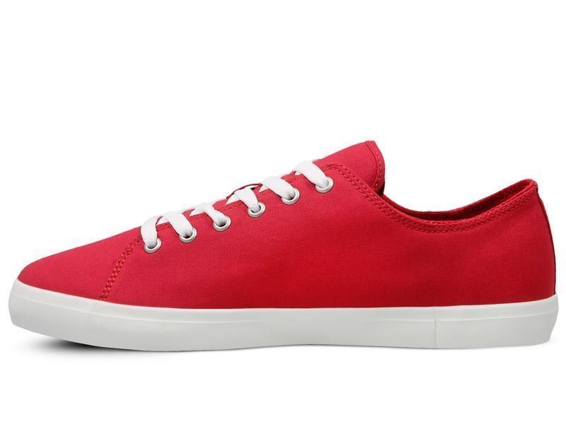 Timberland Trampki męskie Union Wharf Oxford czerwone tekstylne 41