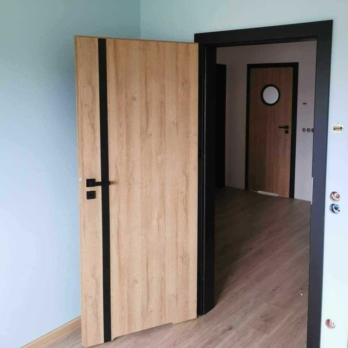 DRZWI WEWNĘTRZNE z Ościeżnicą Regulowaną do Domów KOMPLET !