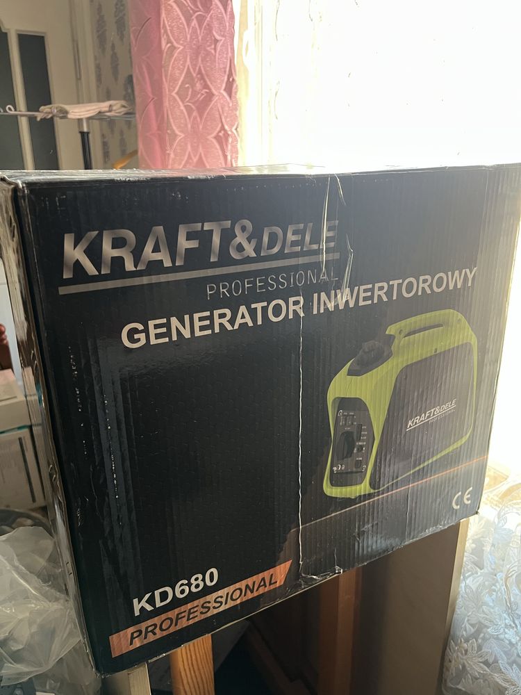Інверторний генератор Kraft&Dele KD680