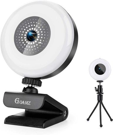 Веб-камера GOAMZ 2K HD для ПК с микрофоном(незначительное повреждение)