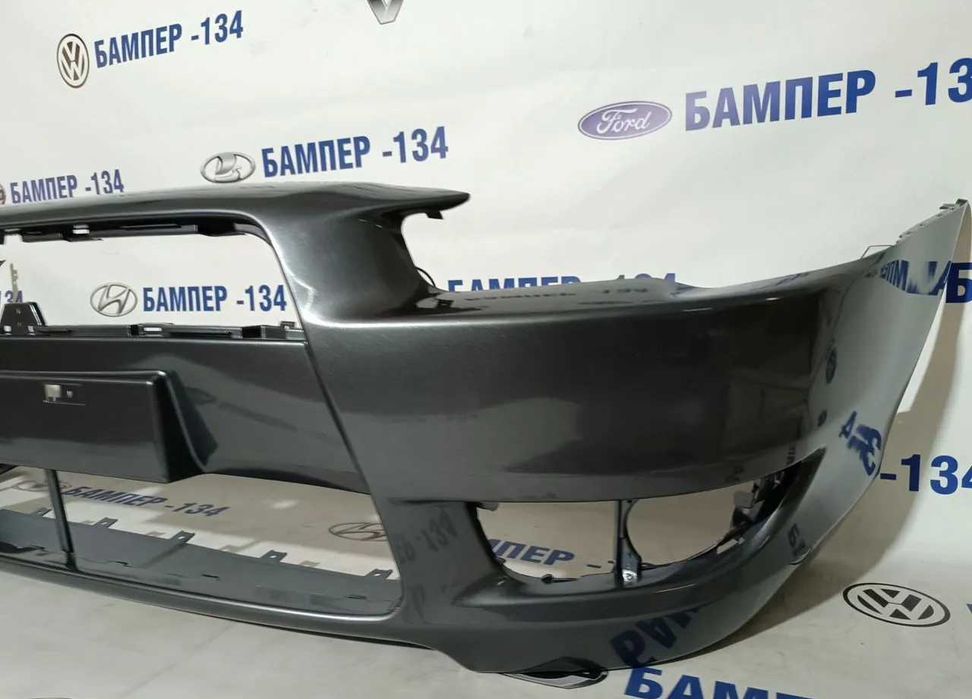 Передний бампер Мицубиси лансер 10 / Бампер окрашен в цвет авто -Новый