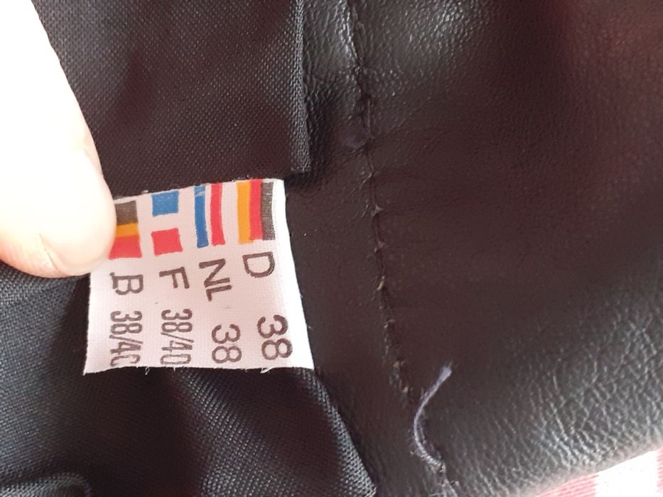 Spódnica że skóry naturalnej