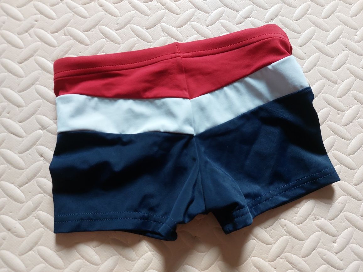 2 pary kąpielówek kąpielówki 98/104 C&A