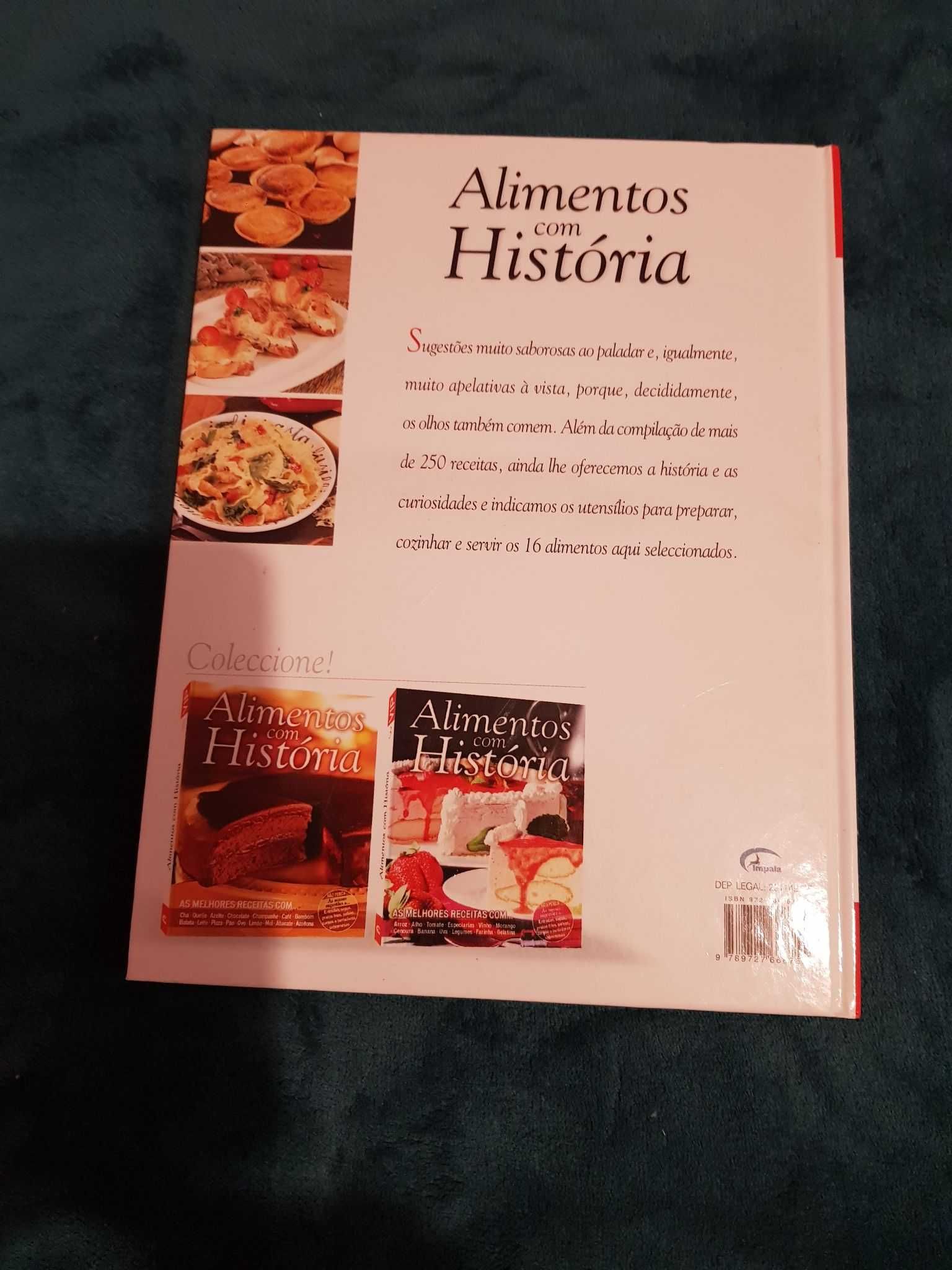 Livro Alimentos com História