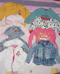 80-86 речі для дівчинки одежа для девочки одяг