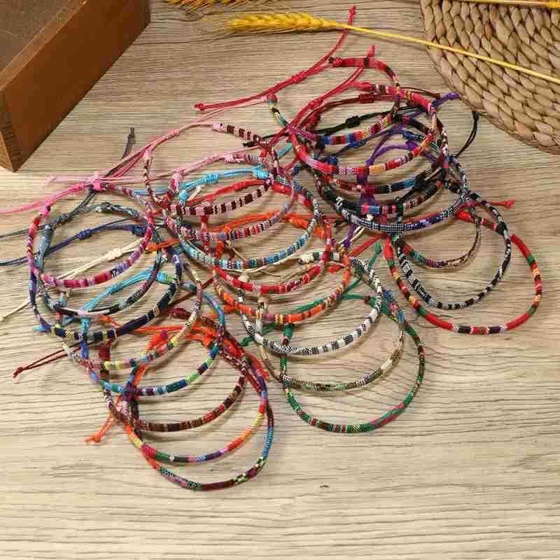 12 szt. Zestaw bransoletek w stylu boho.
