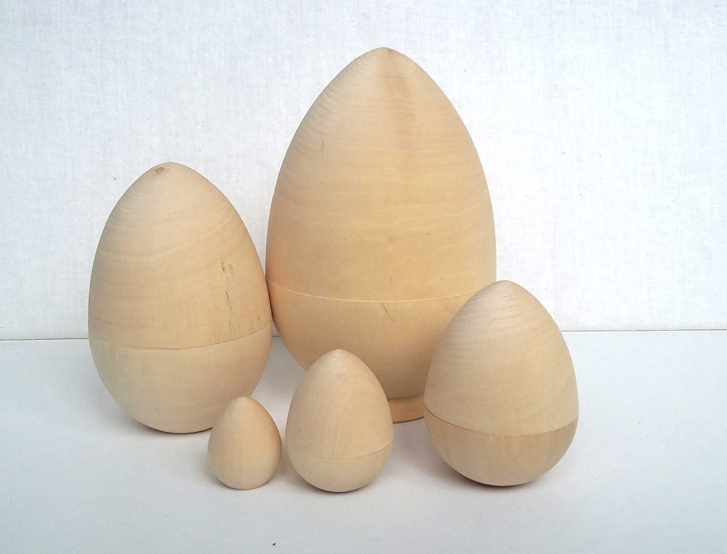 Заготовка деревянная яйцо 5-местная
