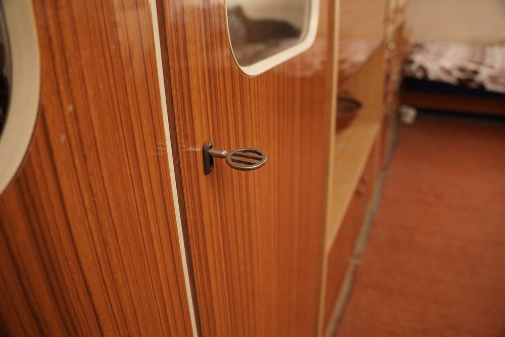 Meblościanka PRL Vintage, typ „ŁÓDŹ” („NOWA ŁÓDŹ”)