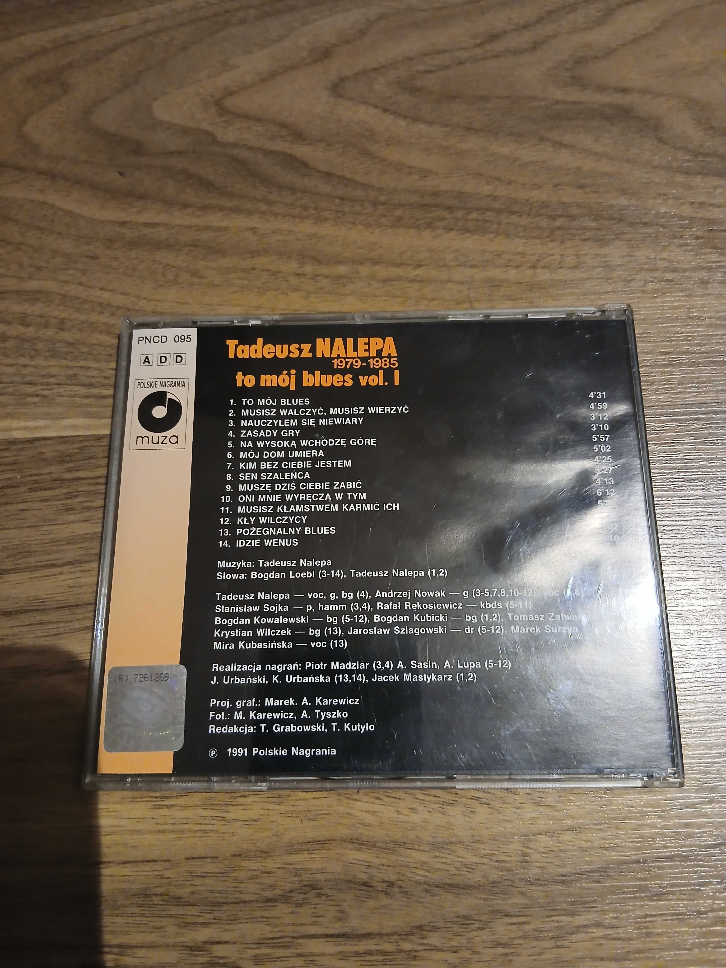 Tadeusz  Nalepa  To moj blues vol 1 cd