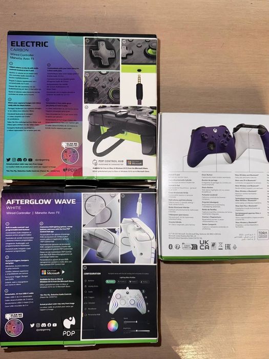 Контролер PDP Xbox Electric/Afterglow wave/Astral purple 
Контролер PD
