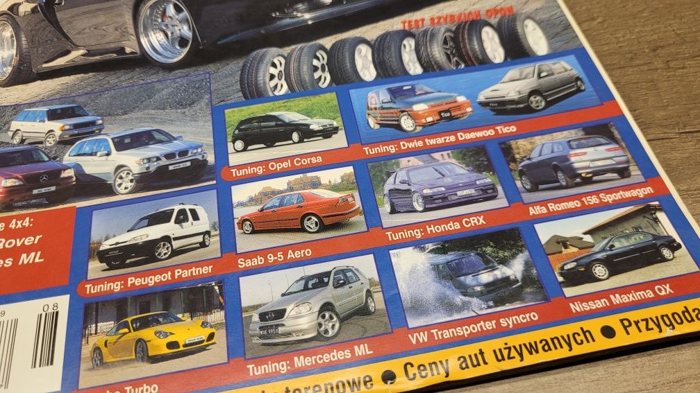 Gazeta Auto Dziś I Jutro nr 8 (34) sierpień 2000