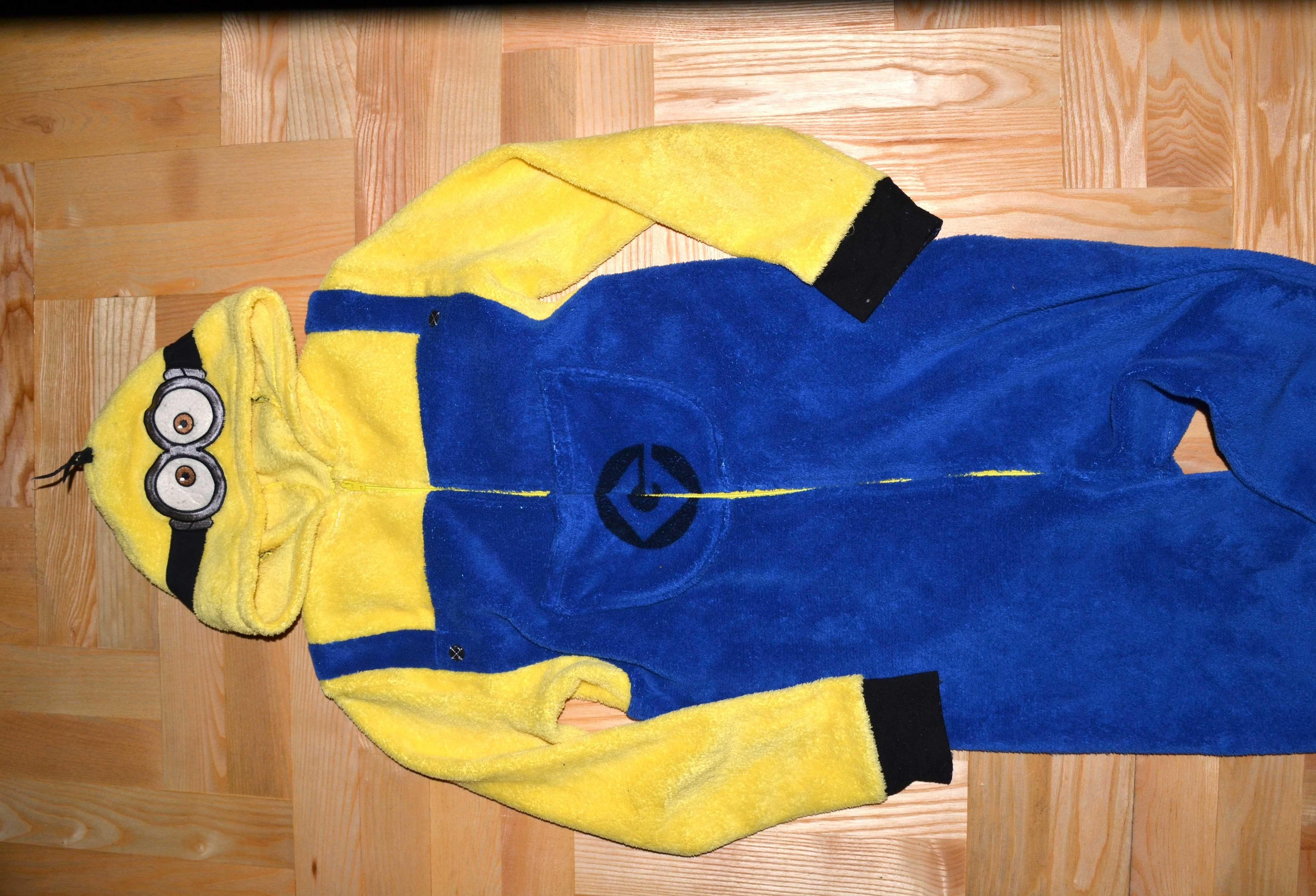 12^  The Minions Minionek strój przebranie piżama 9/10 Lat_136/140 cm