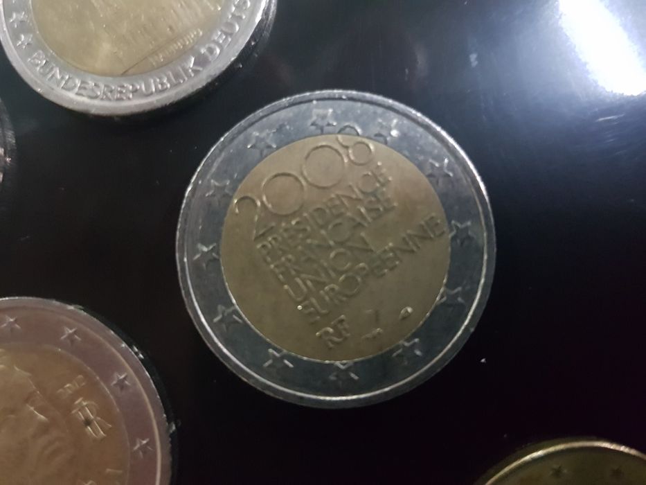 Varias Moedas Euro Raras Preço Individual Especiais ou Comemorativas