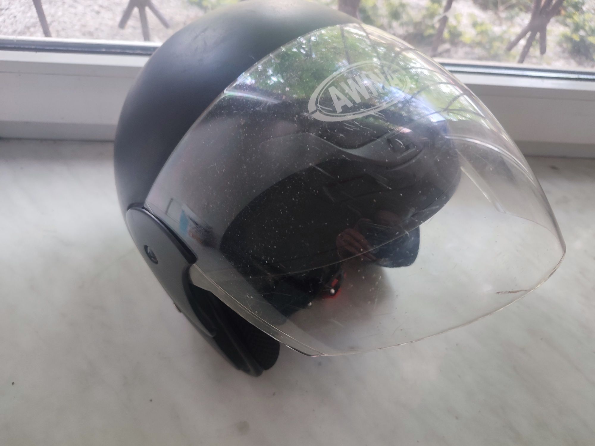 Kask bez szczękowy motor xl