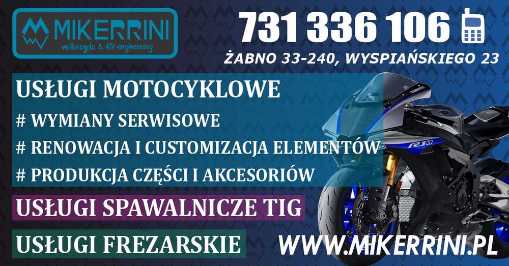 Serwis motocykli | Usługi spawalnicze TIG